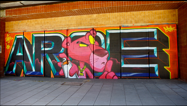 Pink Panther Graffiti