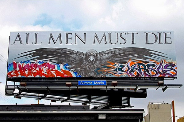 all men must die billboard