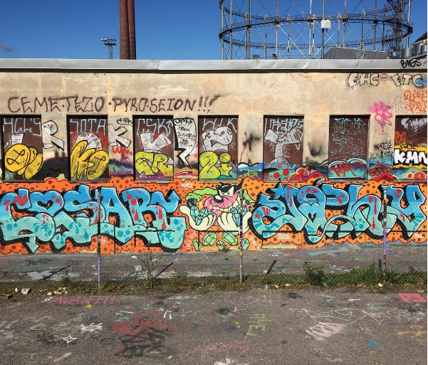 H empire graffiti headz - #skola via #martinezgallery2