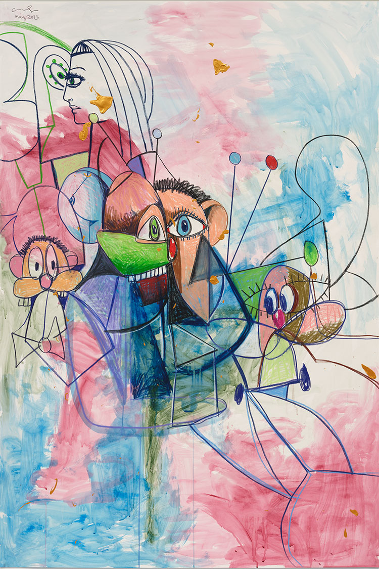 WINTER 2024 Quarterly Cover Story: George Condo is the Artificial Realist