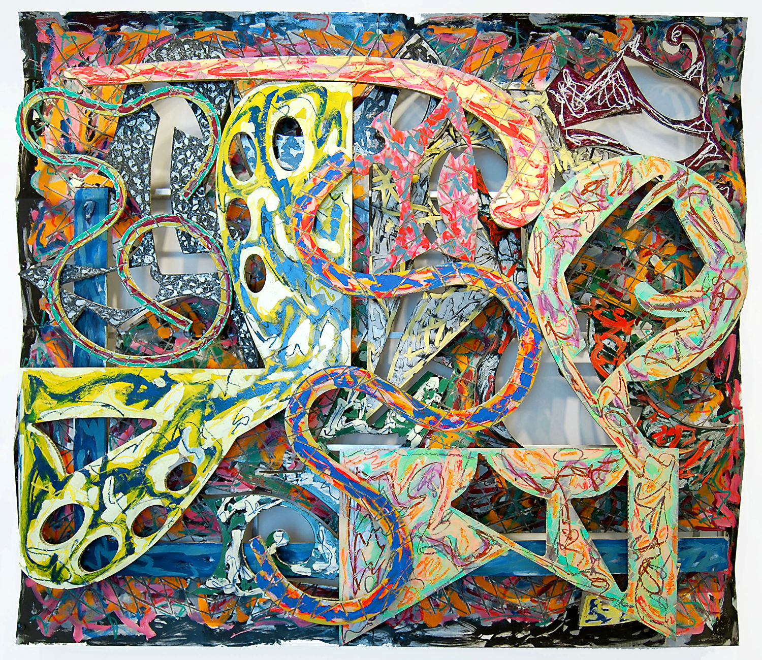 Frank Stella Talladega 1980