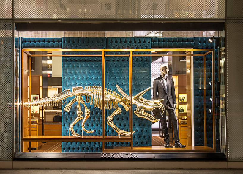 Natural History Window Display at Louis Vuitton - Best Window Displays