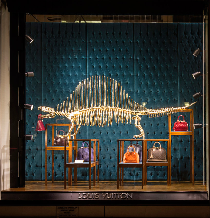 Louis Vuitton instalment at Chrome hearts NY. C/o @maudlinism.co