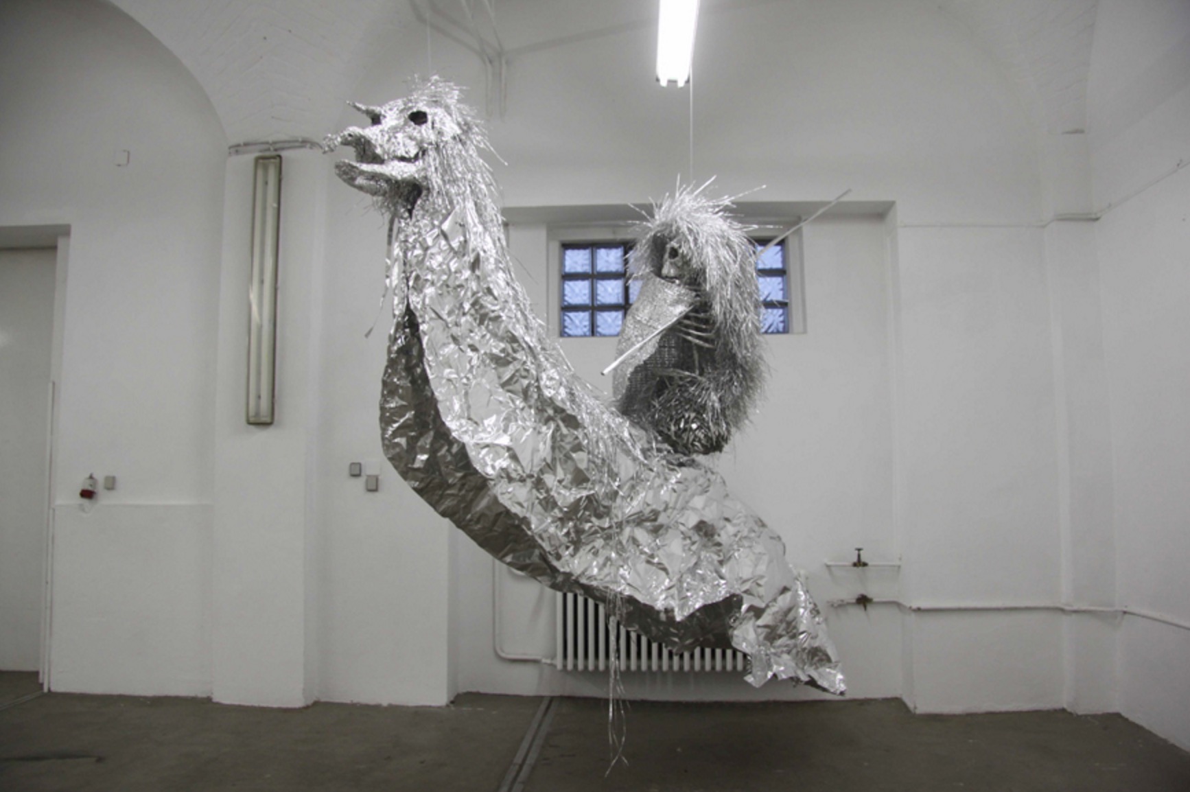 Aluminum Foil Sculptures by Toshihiko Mistuya - Artist Run Website