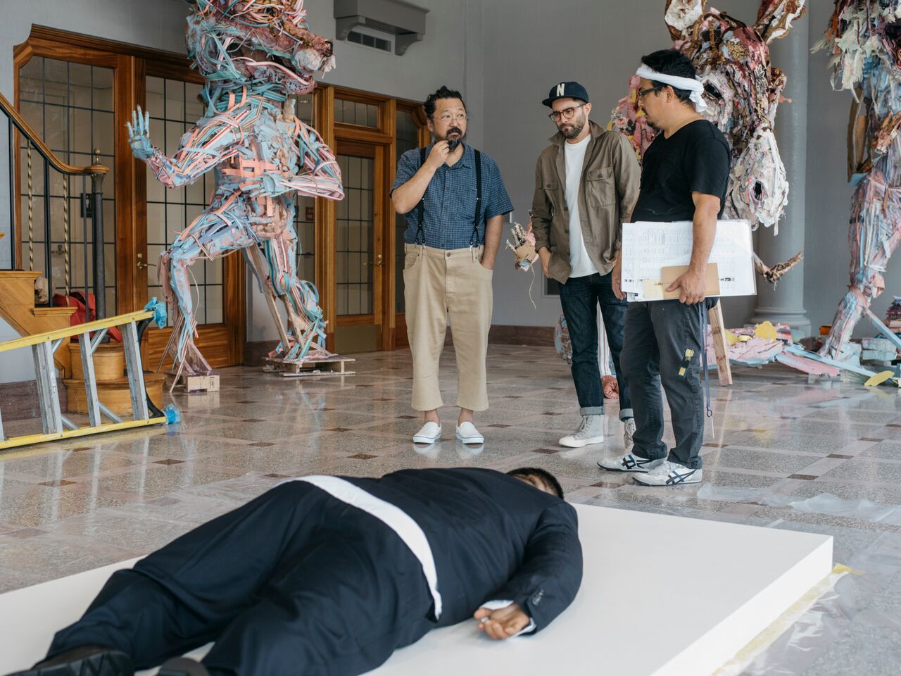 Takashi Murakami and Jux Editor, Evan Pricco