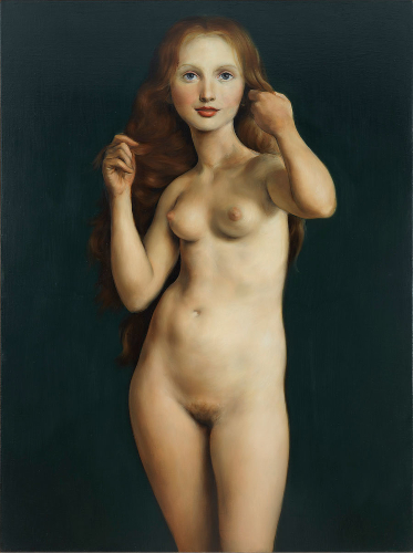 Nude with Raised Arms, 1998. Gagosian Gallery.
