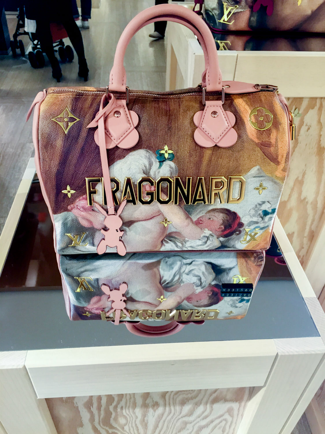 Louis Vuitton LV Neverfull Fragonard Jeff Koons Collection, Luxury, Bags &  Wallets on Carousell