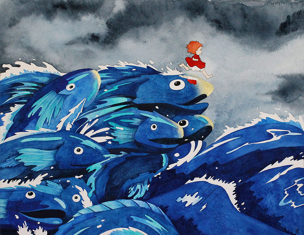 Juxtapoz Magazine Spoke Art S Annual Hayao Miyazaki Themed Group Show Heads To Los Angeles