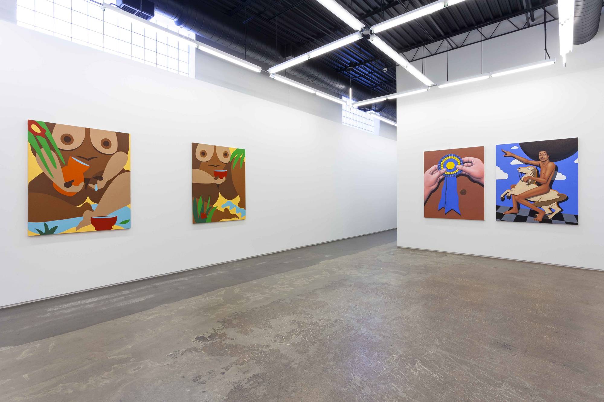 Installation view, Show Me Yours, 2019. Courtesy of Monique Meloche Gallery, Chicago. Photo: RCH Photography.
