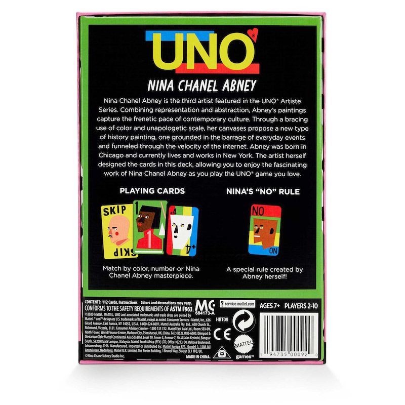 Novo design do jogo UNO é assinado por Nina Chanel Abney - Casa e
