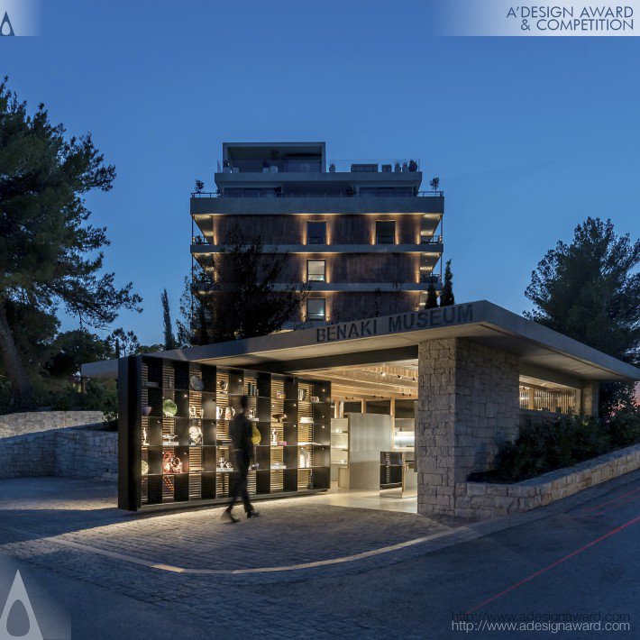 Benaki Museum Pavilion Architectural Lighting by Eleftheria Deko and Associates