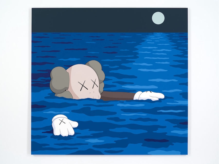 KAWS, TIDE, 2020, © KAWS, Photo Farzad Owrang