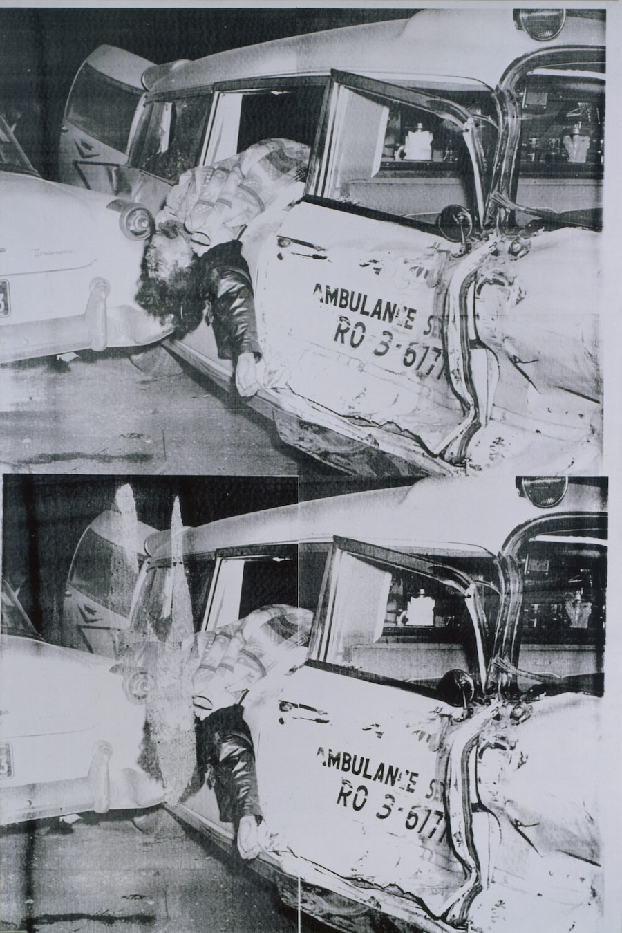 Andy Warhol, Ambulance Disaster, 1964-65, Contribution Dia Center for the Arts, ©The Andy Warhol Foundation, Inc.