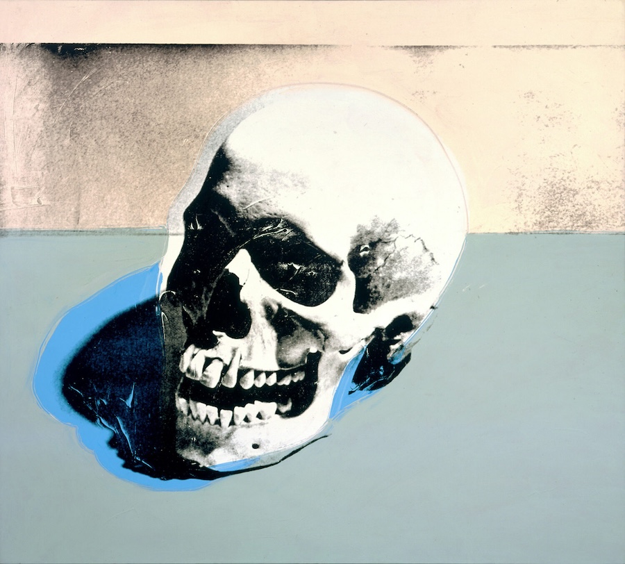 Andy Warhol, Skull, 1976, © The Andy Warhol Foundation for the Visual Arts, Inc.