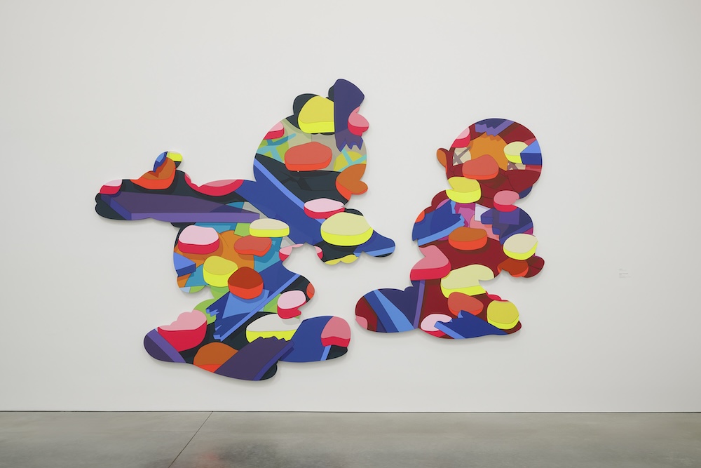 Installation view of KAWS: TIME OFF at the Parrish Art Museum, Water Mill, NY (July 14–October 13, 2024). Photo: Jason Schmidt.