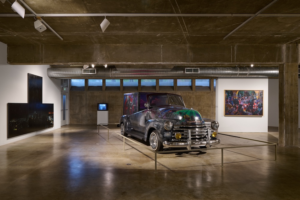 Installation view of Vincent Valdez: Just a Dream… at Contemporary Arts Museum Houston, 2024. Courtesy Contemporary Arts Museum Houston. Image: Peter Molick.