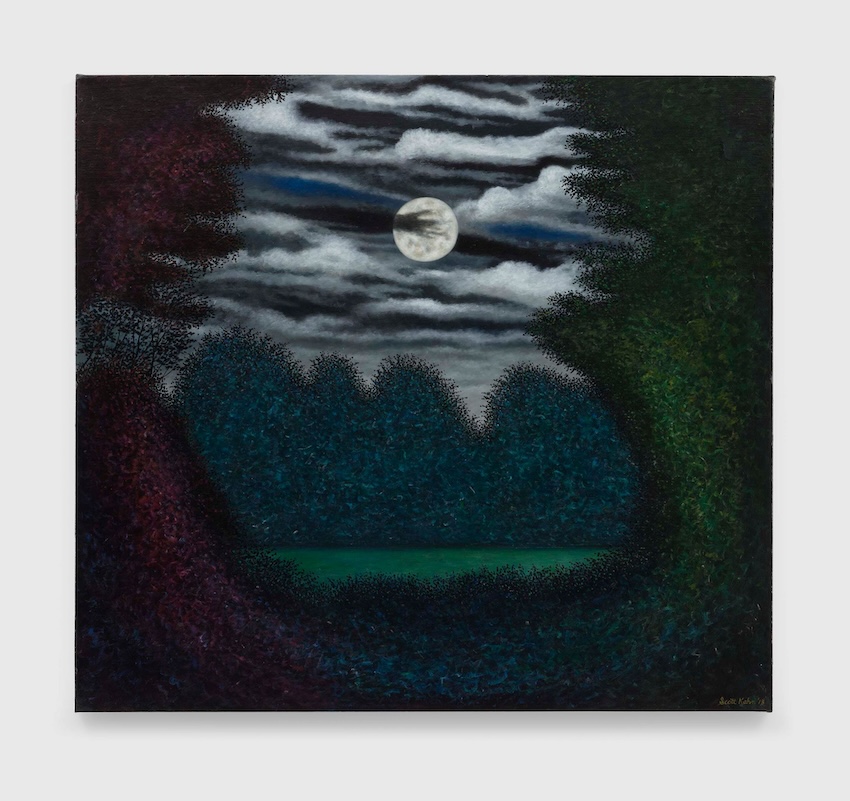 Spring Moon, 2013 Oil on linen  20 1/8 x 22 inches (51 x 56 cm)