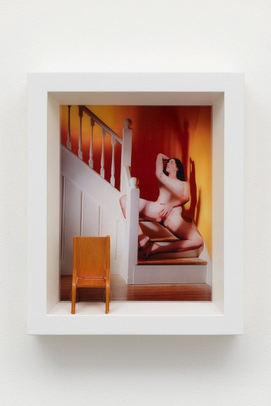 Laurie Simmons  Color Pictures/Deep Photos (Staircase/Orange Wall/Chair), 2007–2022