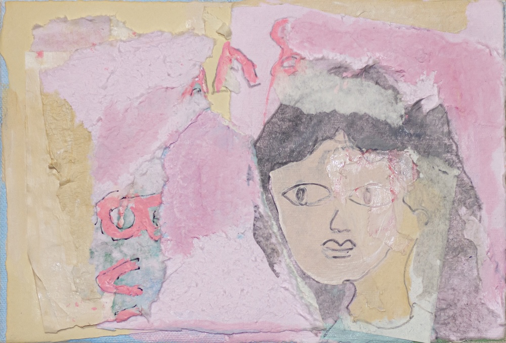 “Pastel wall”, 2025 Mixed Technique on Canvas16 x 24 cm. 6.4 x 10 in.