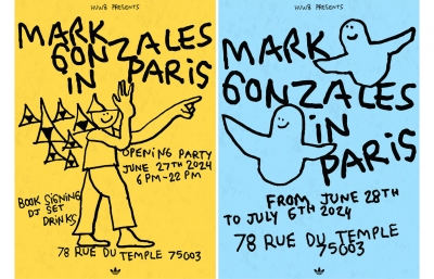 Mark Gonzales in Paris