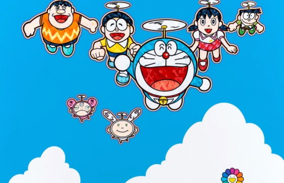 Juxtapoz Magazine - Superflat Doraemon: Takashi Murakami