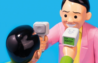 Joan Cornellà Gives Us All a Barometer with the  "IDIOTMETER MAN" image