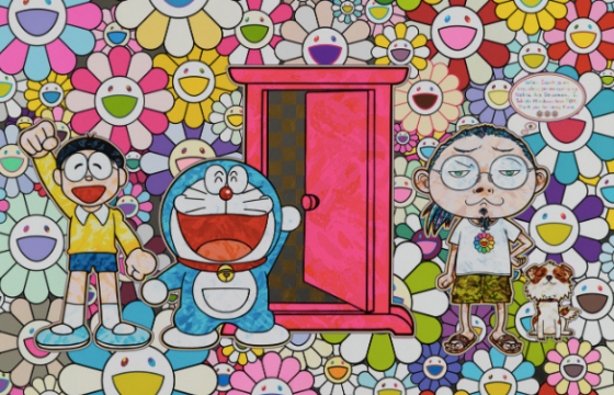 Juxtapoz Magazine - Superflat Doraemon: Takashi Murakami