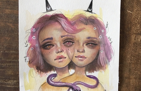 Juxtapoz Magazine - Tatiana Suarez Does Drawlloween