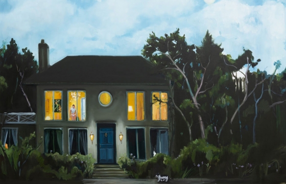 Karyn Lyons Paints &quot;The End of the Night&quot;