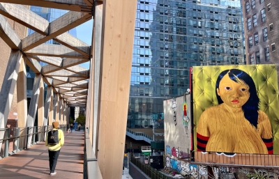 Sasha Gordon Premieres Billboards on The High Line, NYC image