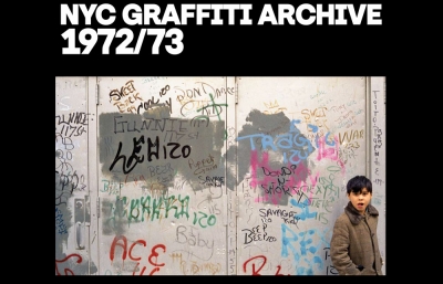 New Book: Gordon Matta-Clark: NYC Graffiti Archive 1972/73 image