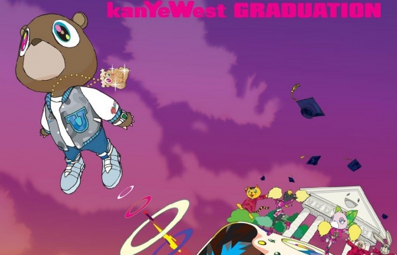what does kanye west graduation album cover mean