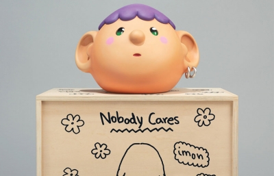 Everyone Cares: IMON BOY Drops His First Sculpture Edition "Nobody Cares" with AllRightsReserved image