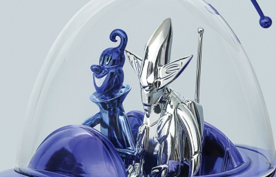 Kenny Scharf and FUTURA Team for Stainless Steel Sculpture Edition with AllRightsReserved image