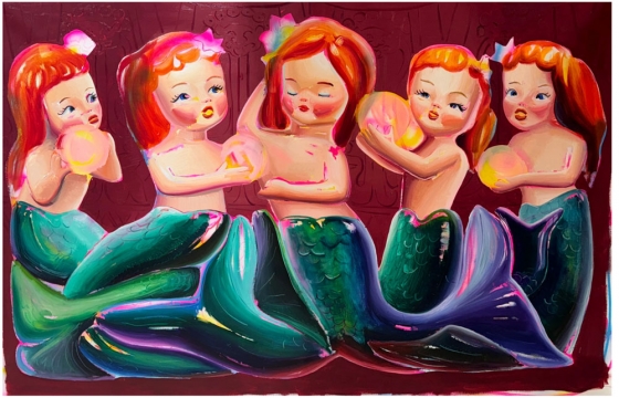 Ana Barriga Writes a "Letter To My Mermaid" @ Richard Heller Gallery, Santa Monica