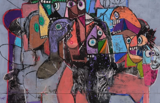 Majalah Juxtapoz – George Condo adalah penguasa “pastel”