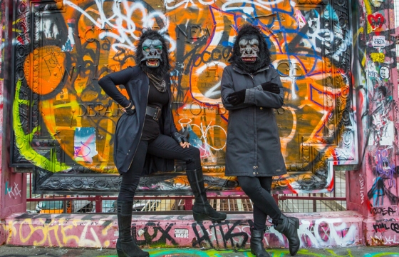 Laugh, Cry, Fight…  with the Guerrilla Girls