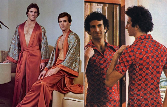 Juxtapoz Magazine - Mens Fashion Ads from the 1970s